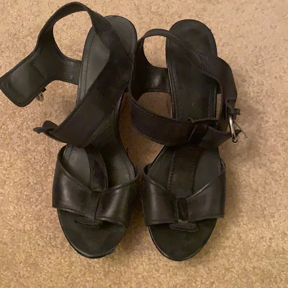 Franco Sarto Sandal Cork Wedges size 9.5